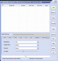 Aya Video to MP3/WMA/AAC/WAV/M4A/AMR Converter screenshot